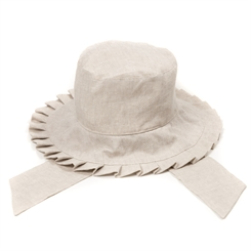 Huttelihut Mary sunhat linen - Khaki